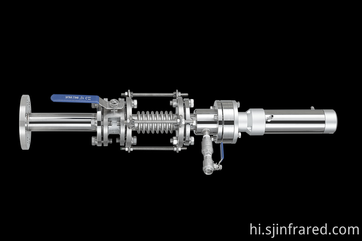 हॉट ब्लास्ट फर्नेस के लिए इन्फ्रारेड थर्मामीटर infrared thermometer for hot blast furnace